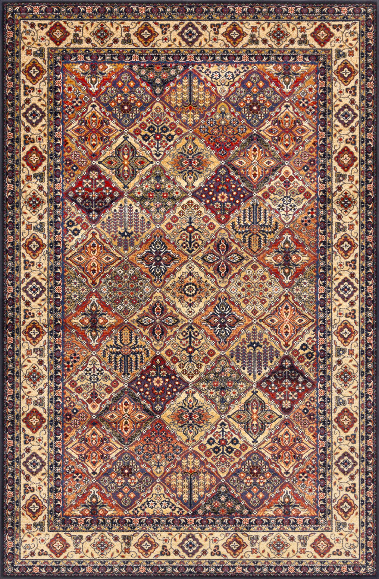 Dywan Tradycyjny Bergenia Złocisty 300X400