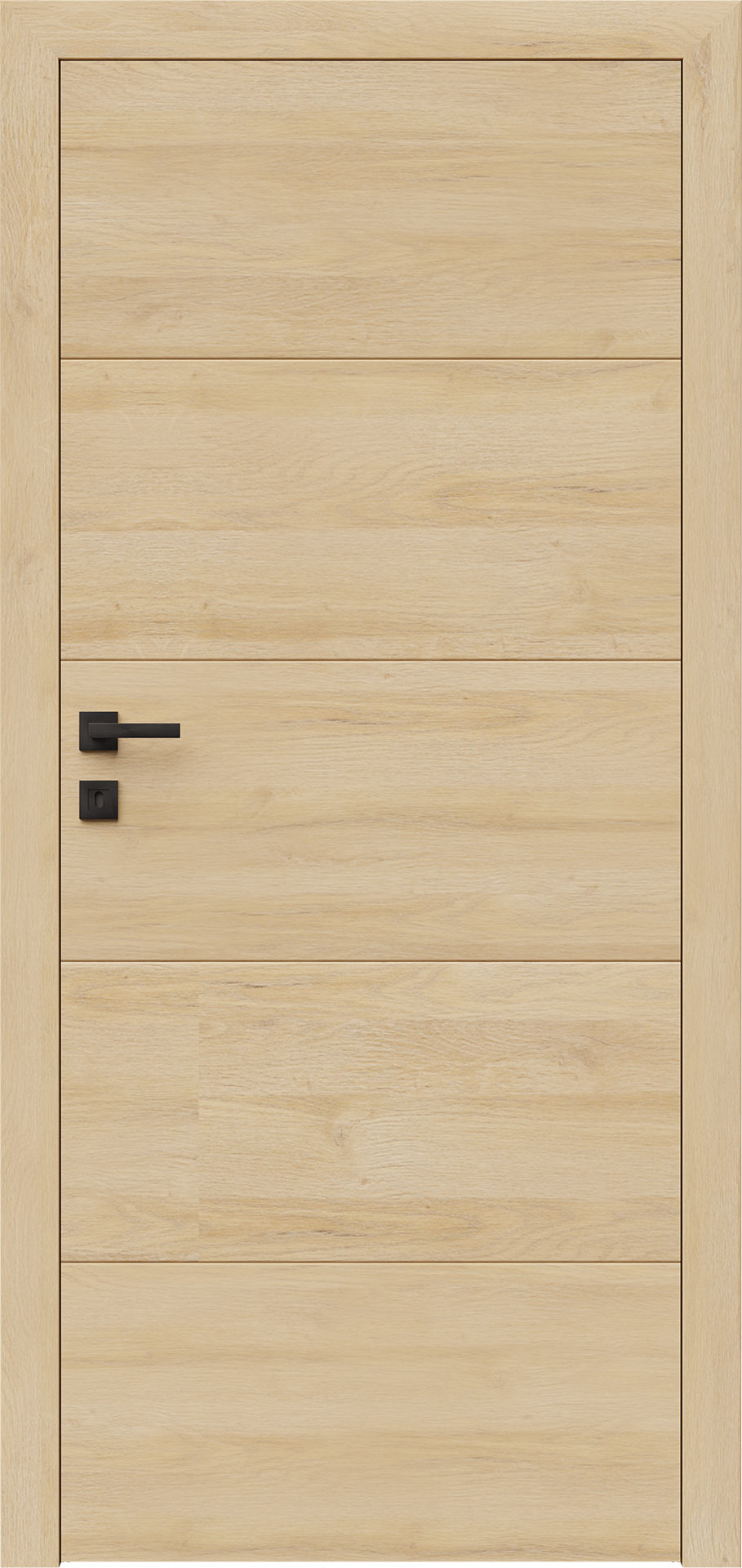 Dre Drzwi Wewnętrzne Pełne Finea B 40 Okleina Dąb Natur Premium