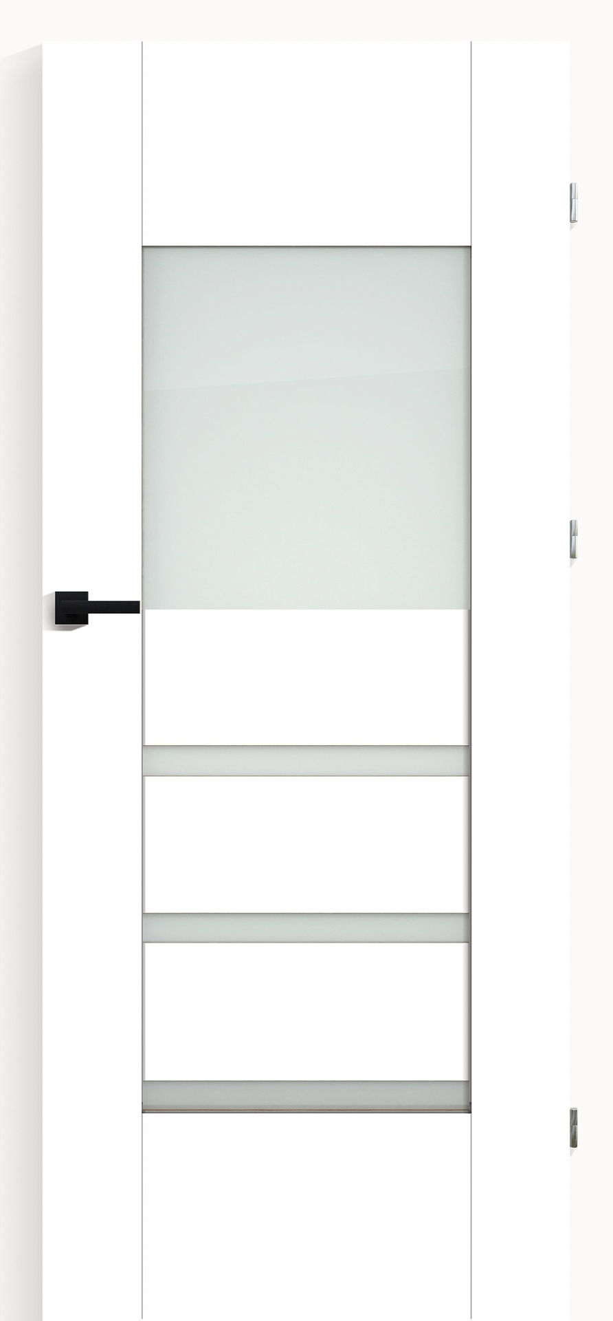 Dre Drzwi Wewnętrzne Przylgowe Z Szybą Vico 2 Biel Alpejska