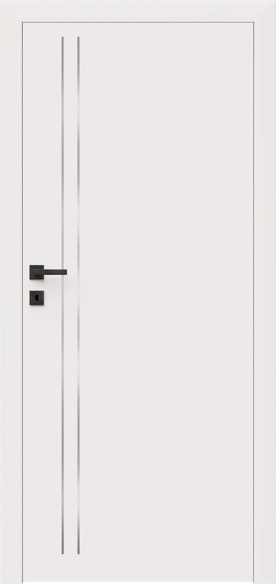 Dre Drzwi Wewnętrzne Pełne Galeria Alu 50 Okleina Biała Mat