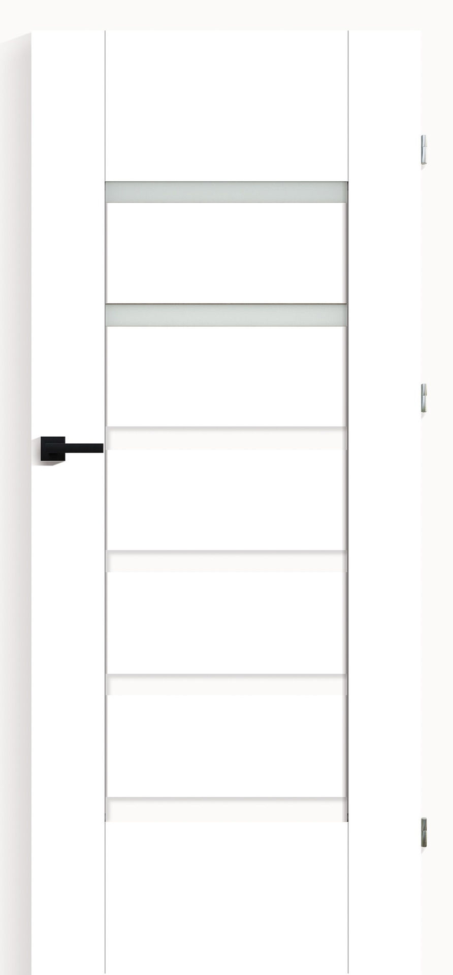 Dre Drzwi Wewnętrzne Przylgowe Z Szybą Vico 7 Biel Alpejska