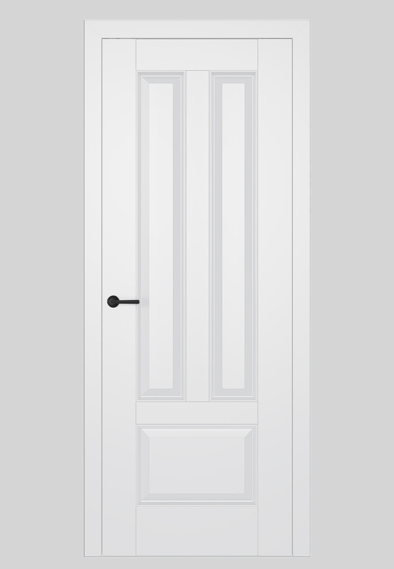 Dre Drzwi Wewnętrzne Bezprzylgowe Pełne Hampton 4 Biały Mat