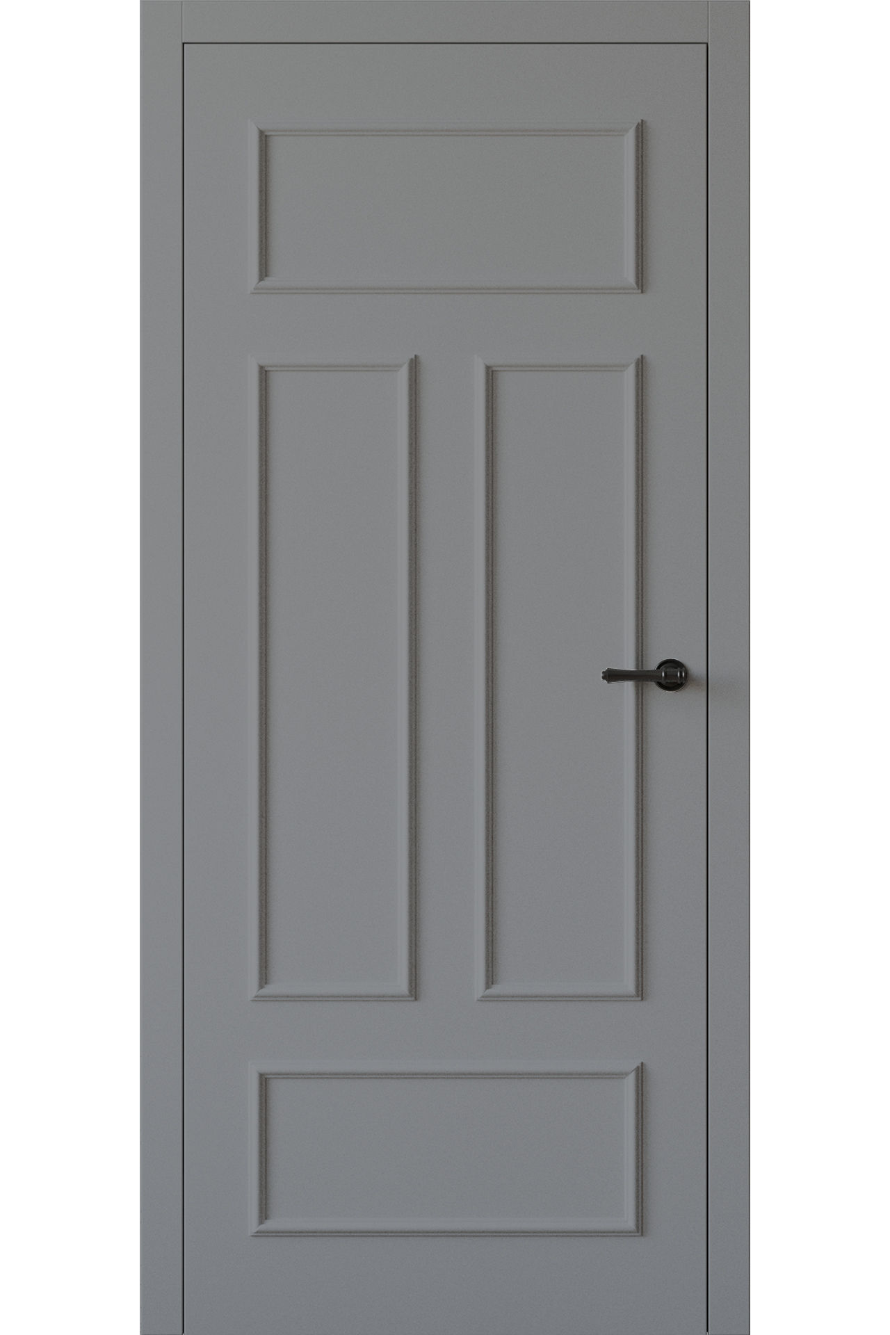 Pol-Skone Dzwi Wewnętrzne Pełne Empore 04 Laminat Titano