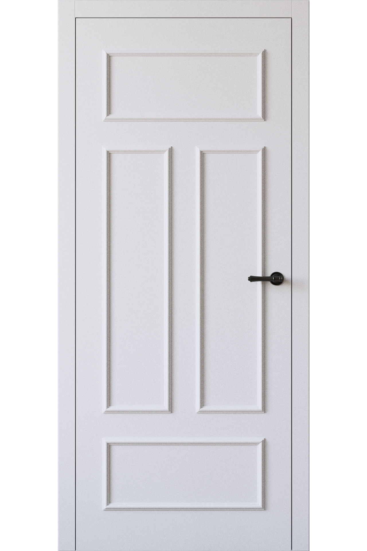 Pol-Skone Dzwi Wewnętrzne Pełne Royale 04 Malowane 0M5 Szary Mat