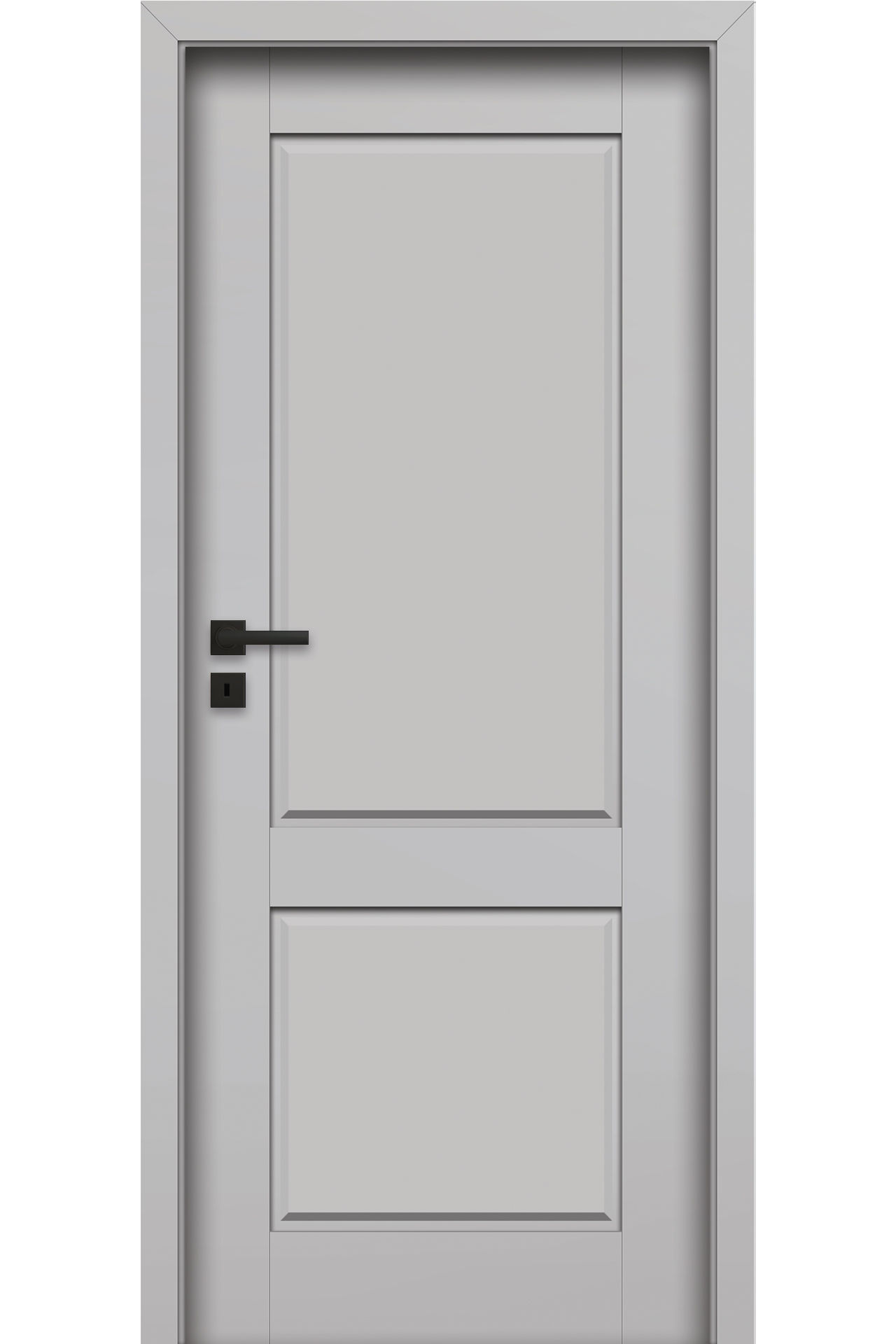 Pol-Skone Dzwi Wewnętrzne Pełne Egro W02 Platino