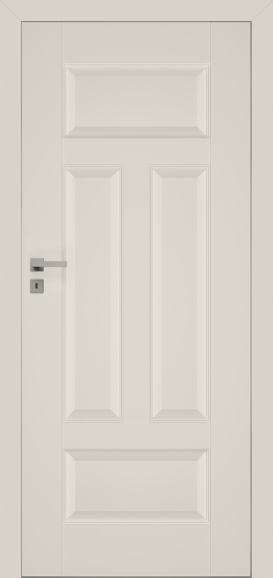 Dre Drzwi Wewnętrzne Pełne Nestor 3 Lakier Latte