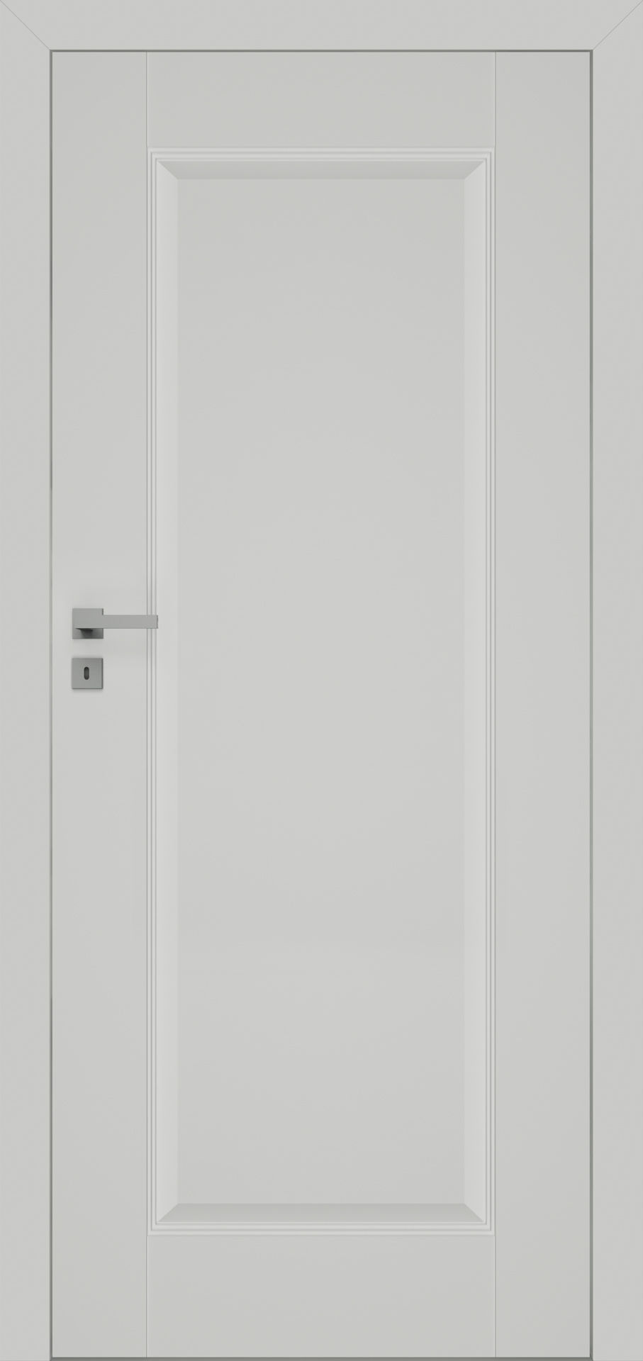 Dre Drzwi Wewnętrzne Pełne Nestor 12 Lakier Popielaty