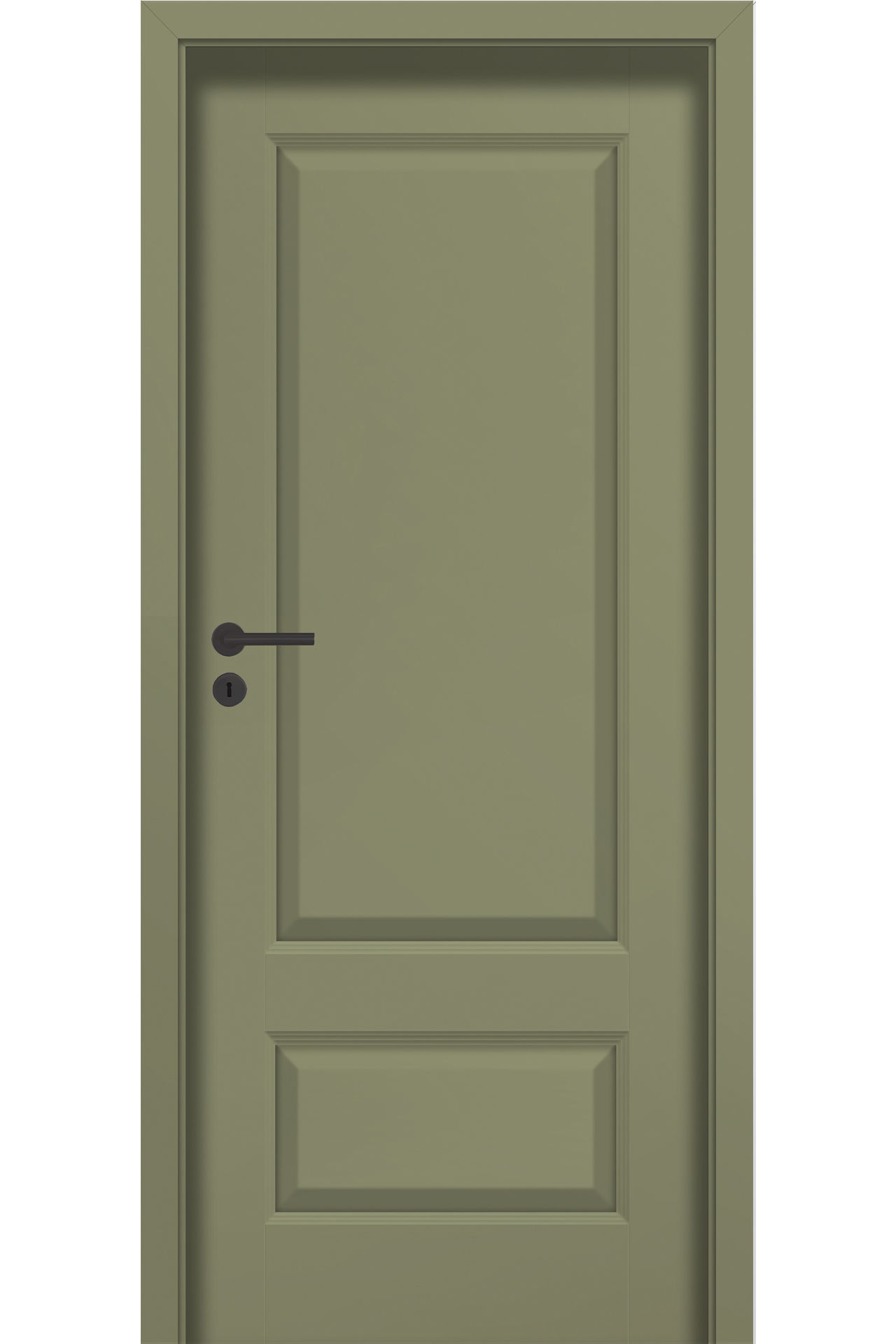 Pol-Skone Dzwi Wewnętrzne Pełne Princestone V05 Malowane 0M7 Sage Mat