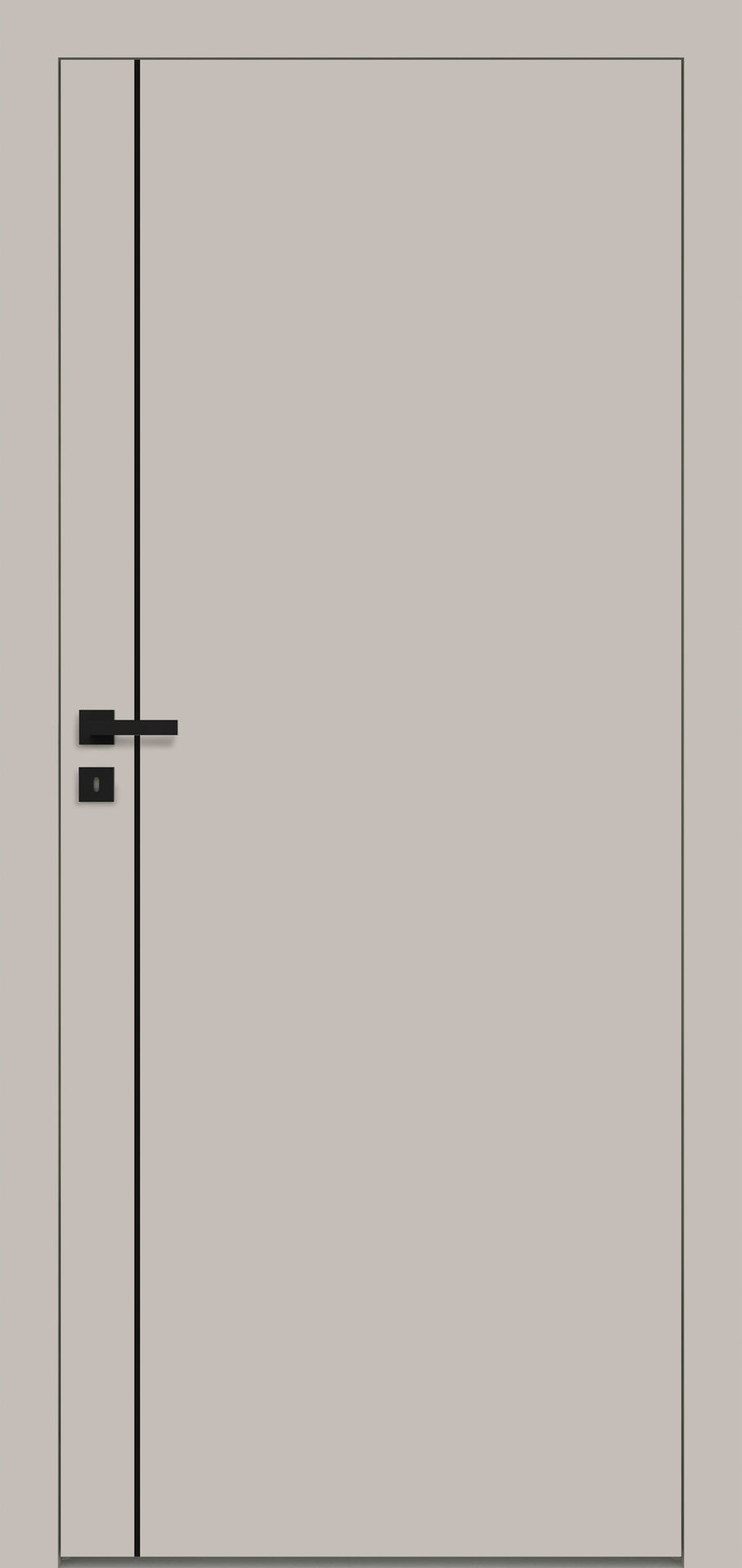 Dre Drzwi Wewnętrzne Pełne Nova - Cell 60 Okleina Kaszmir Mat