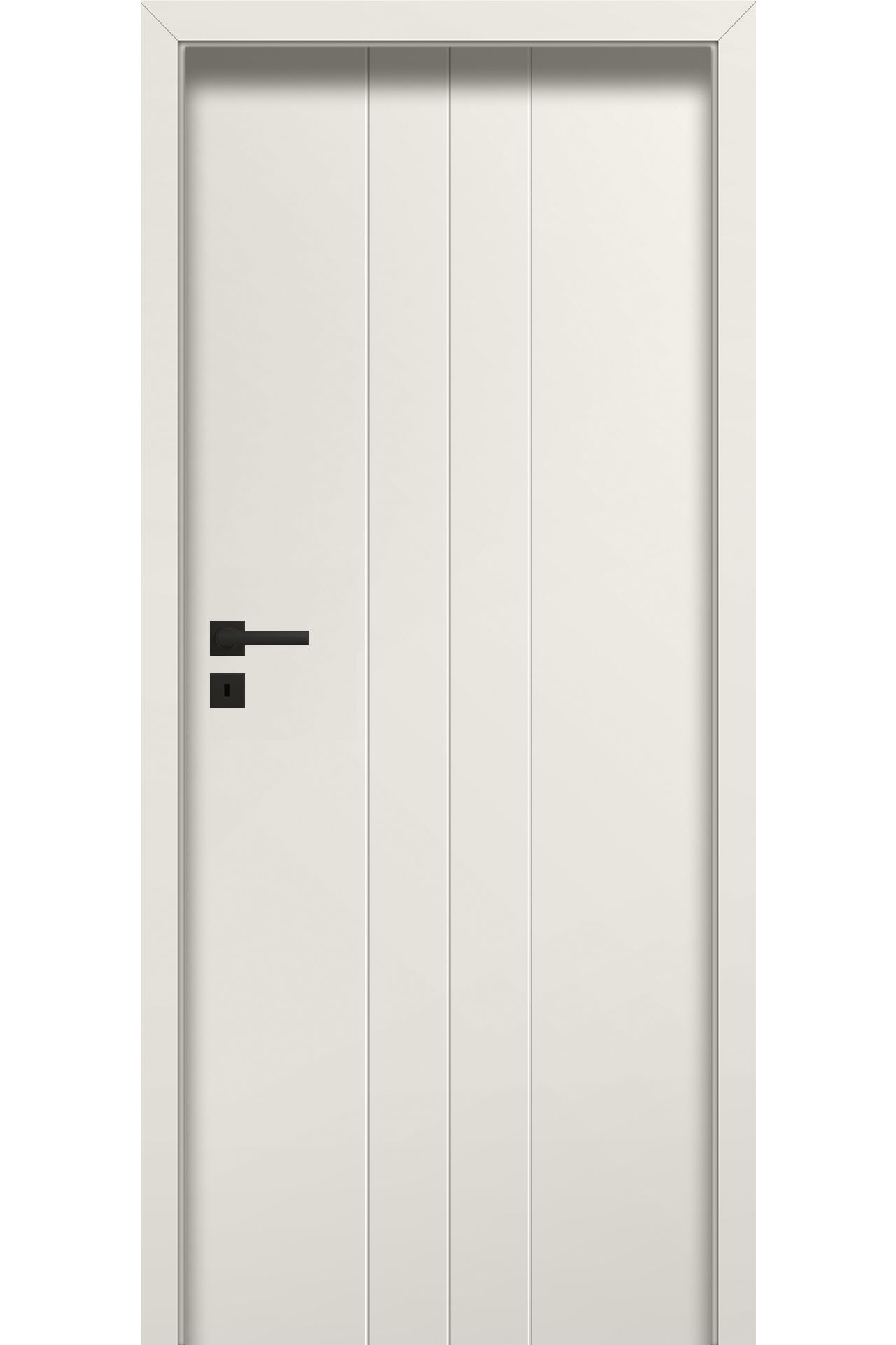 Pol-Skone Dzwi Wewnętrzne Pełne Estato B3 9010 Mat