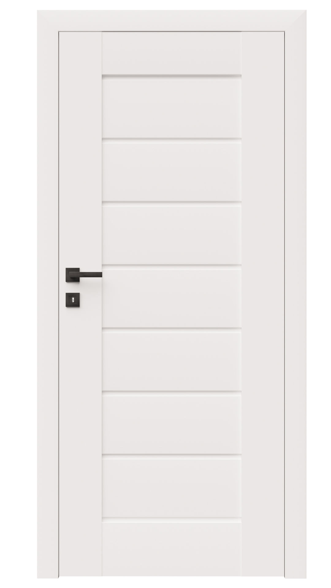 Dre Drzwi Wewnętrzne Pełne Premium 4 Okleina Biała Mat