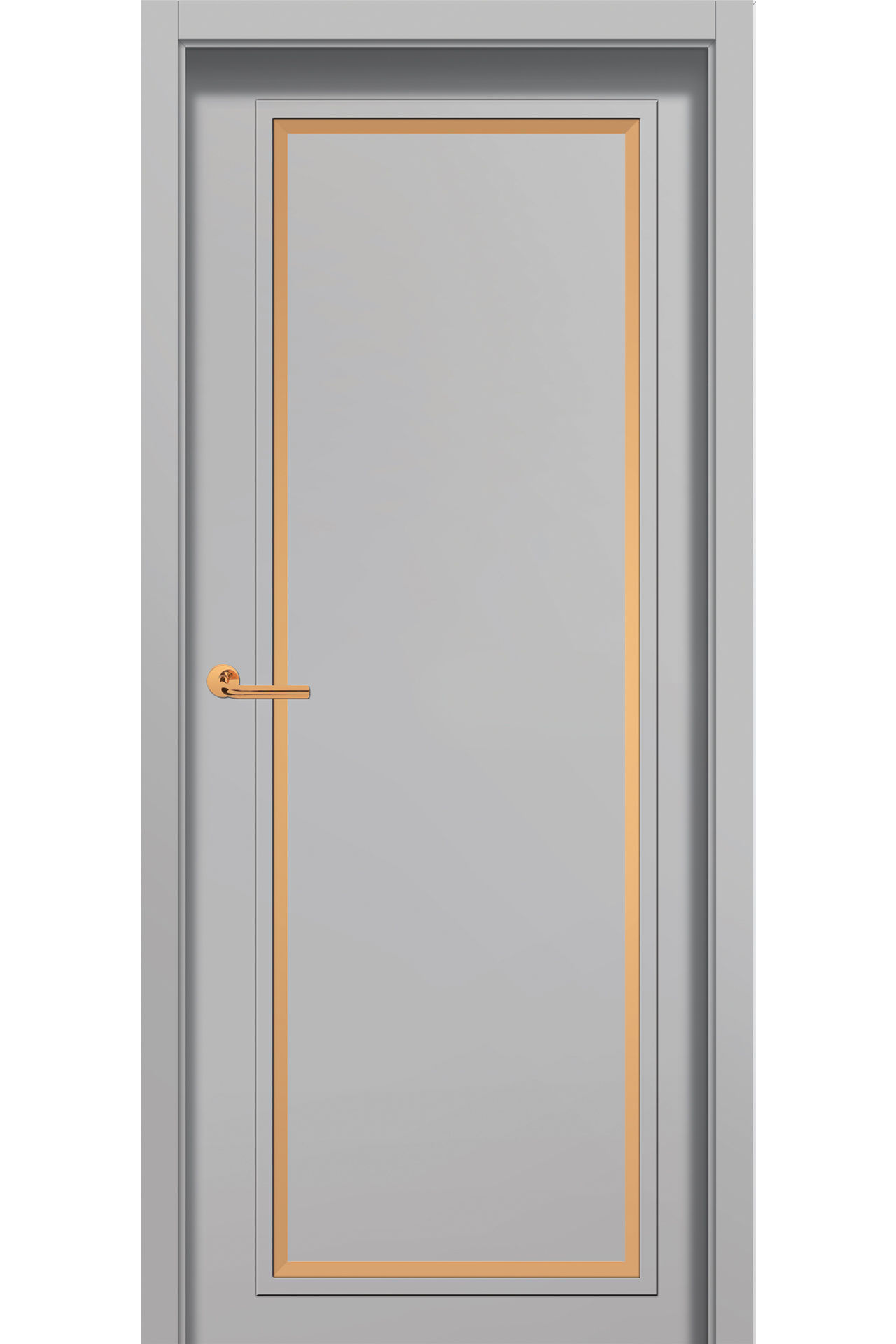 Pol-Skone Dzwi Wewnętrzne Pełne Maesto W03 Laminowane Platino