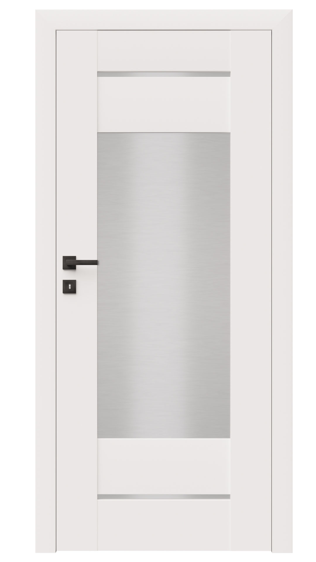 Dre Drzwi Wewnętrzne Z Szybą Premium 11 Okleina Biała Mat