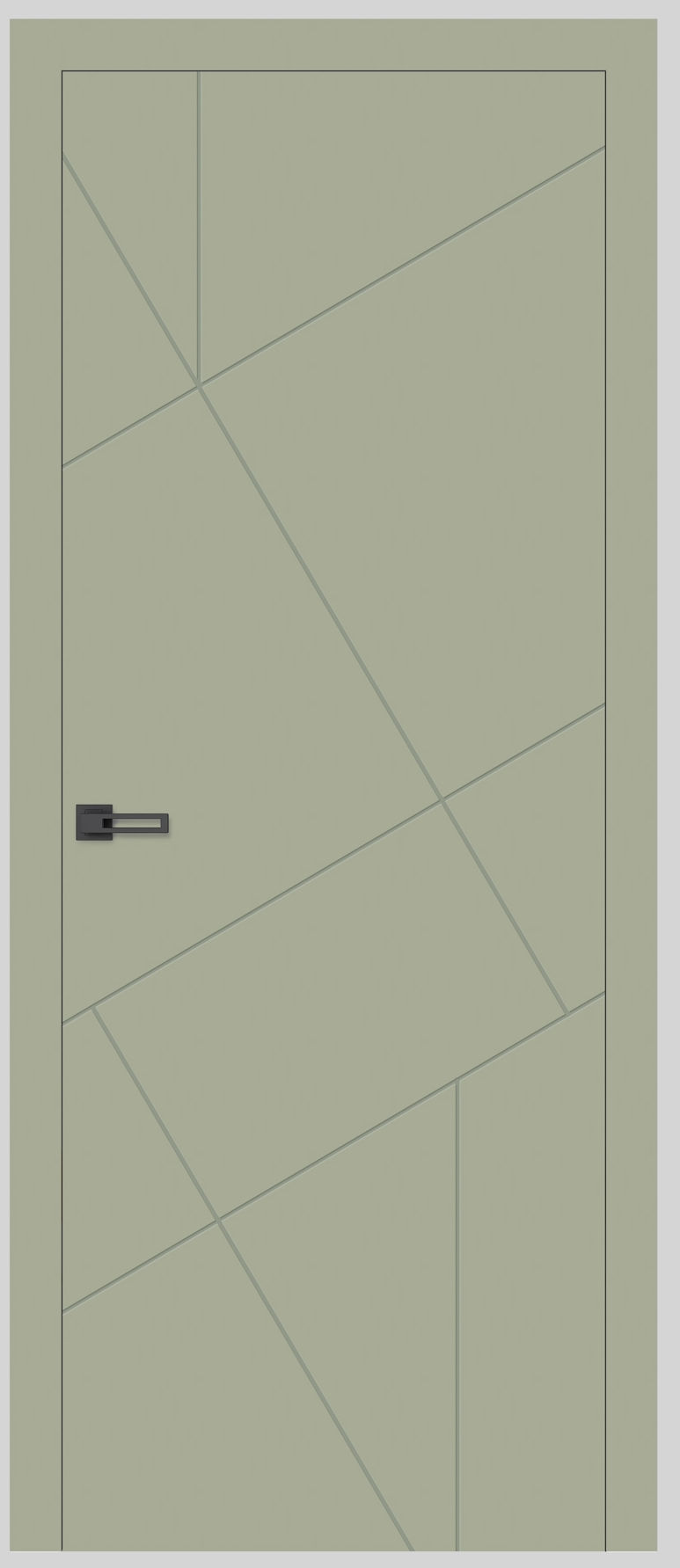 Dre Drzwi Wewnętrzne Bezprzylgowe Pełne Sol 1 Lakier Sabio