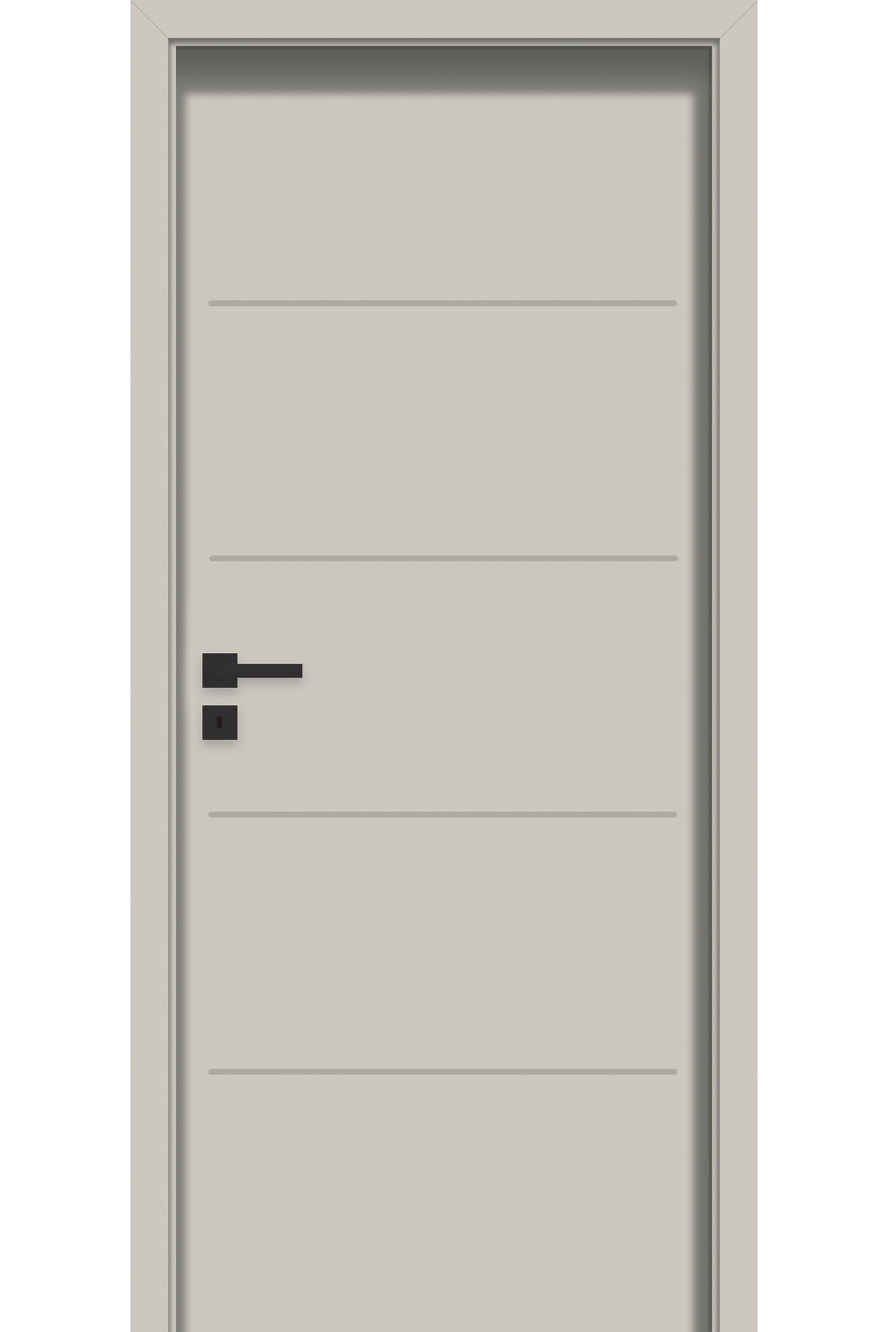 Pol-Skone Dzwi Wewnętrzne Pełne Subito 03 Beż Mat