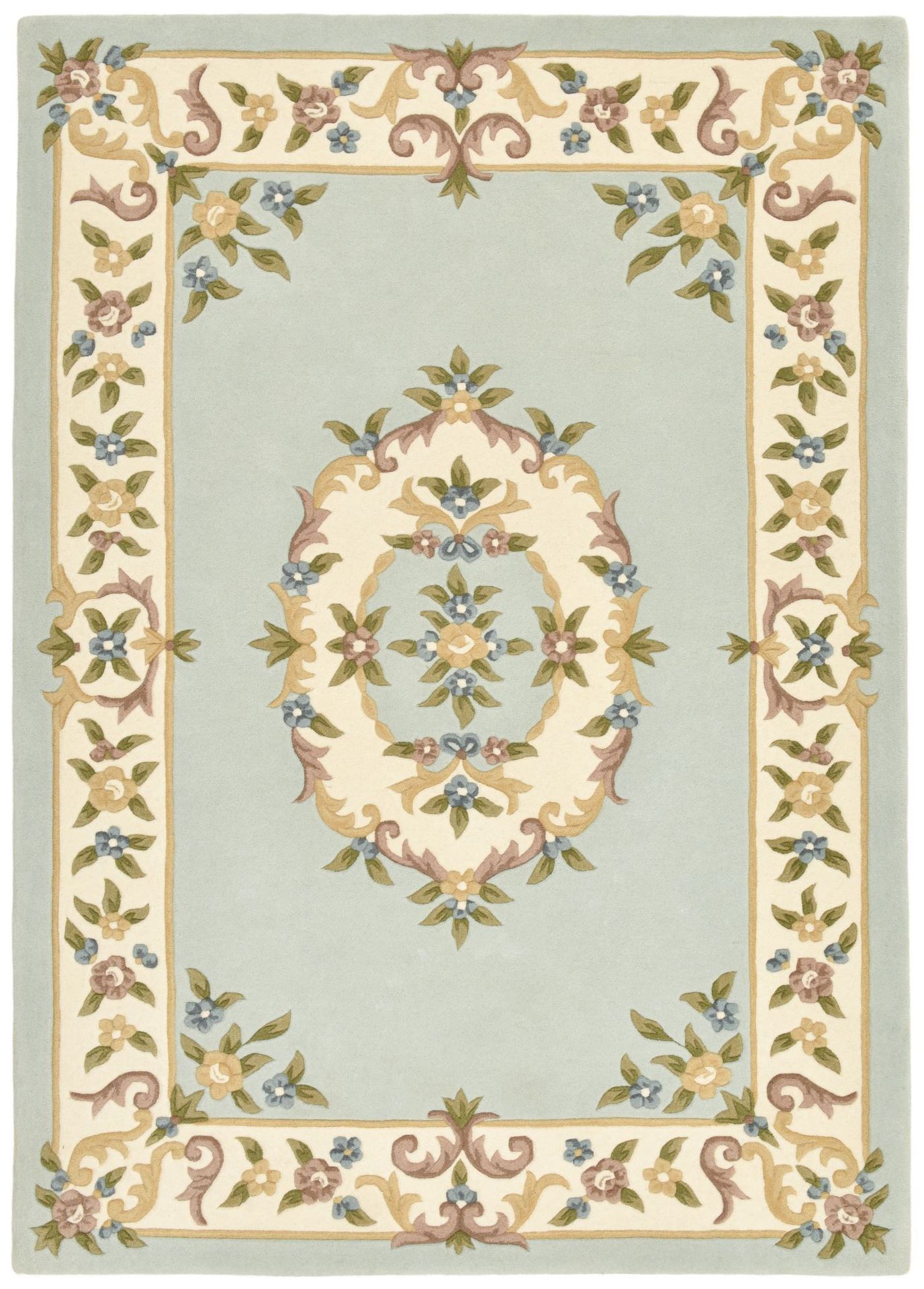 Dywan Tradycyjny Bloomingville Light Blue 170X240