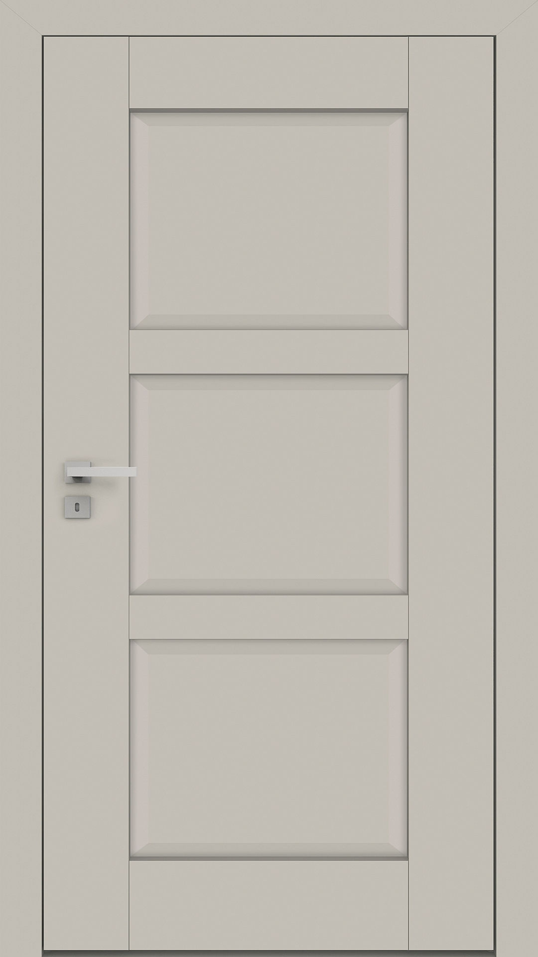 Dre Drzwi Wewnętrzne Pełne Berge 1 Lakier Kaszmir