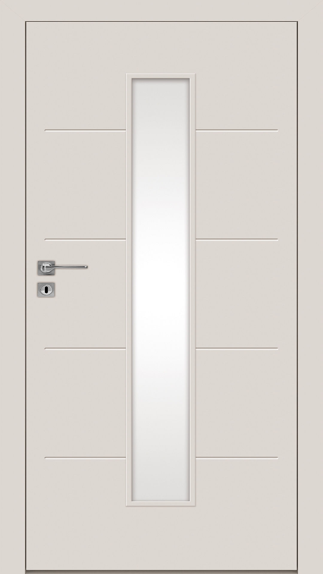 Dre Drzwi Wewnętrzne Z Szybą Binito 21 Lakier Latte