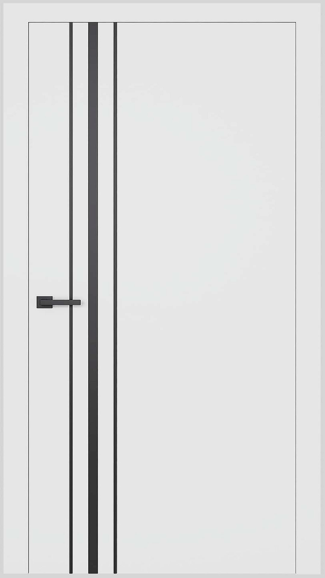 Dre Drzwi Wewnętrzne Bezprzylgowe Pełne City Mat 2 Biała Mat