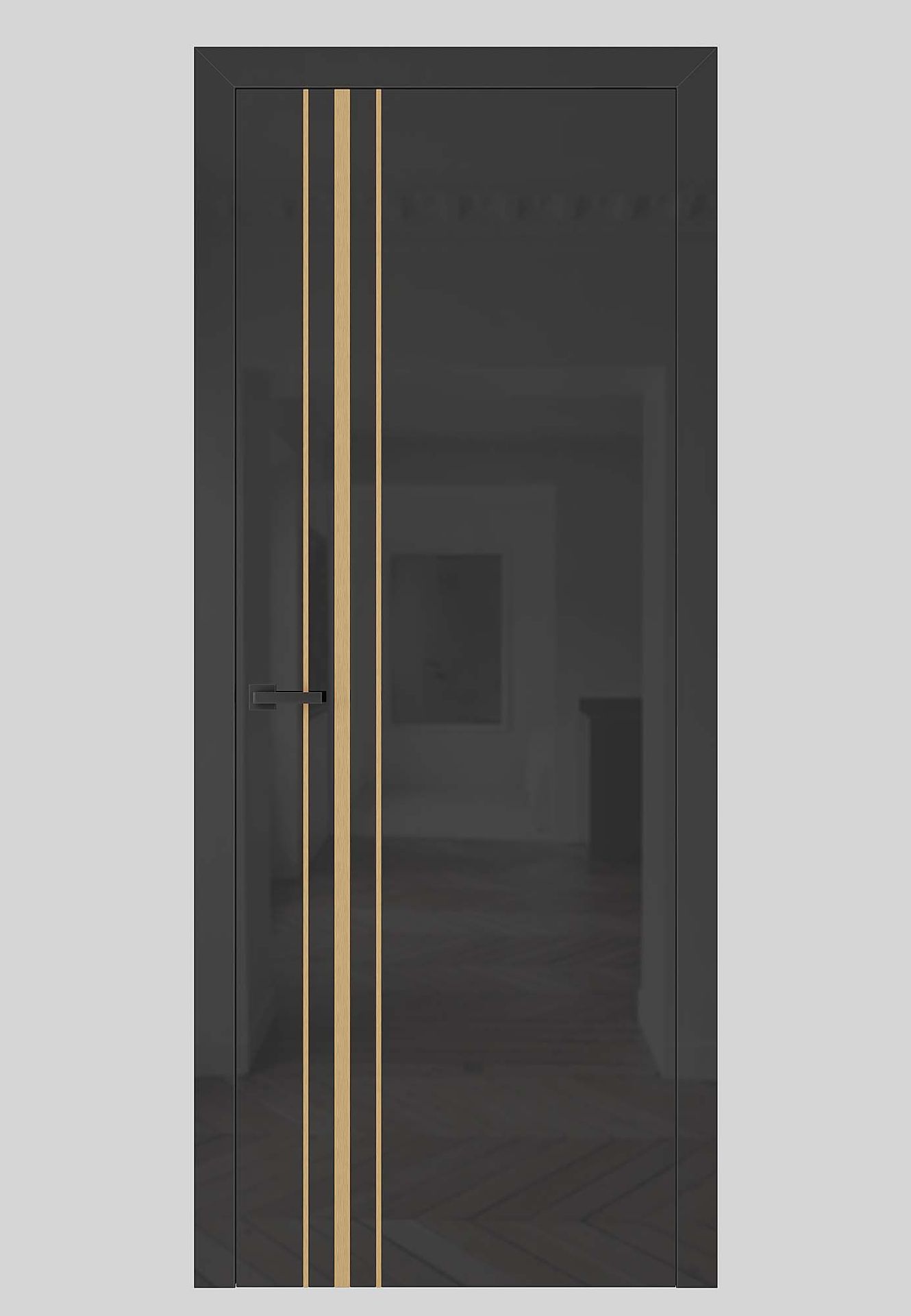 Dre Drzwi Wewnętrzne Bezprzylgowe Pełne City Połysk 2 Moro