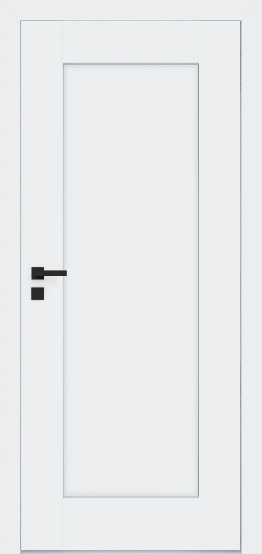 Dre Drzwi Wewnętrzne Pełne Estra 5 Okleina Biała Mat