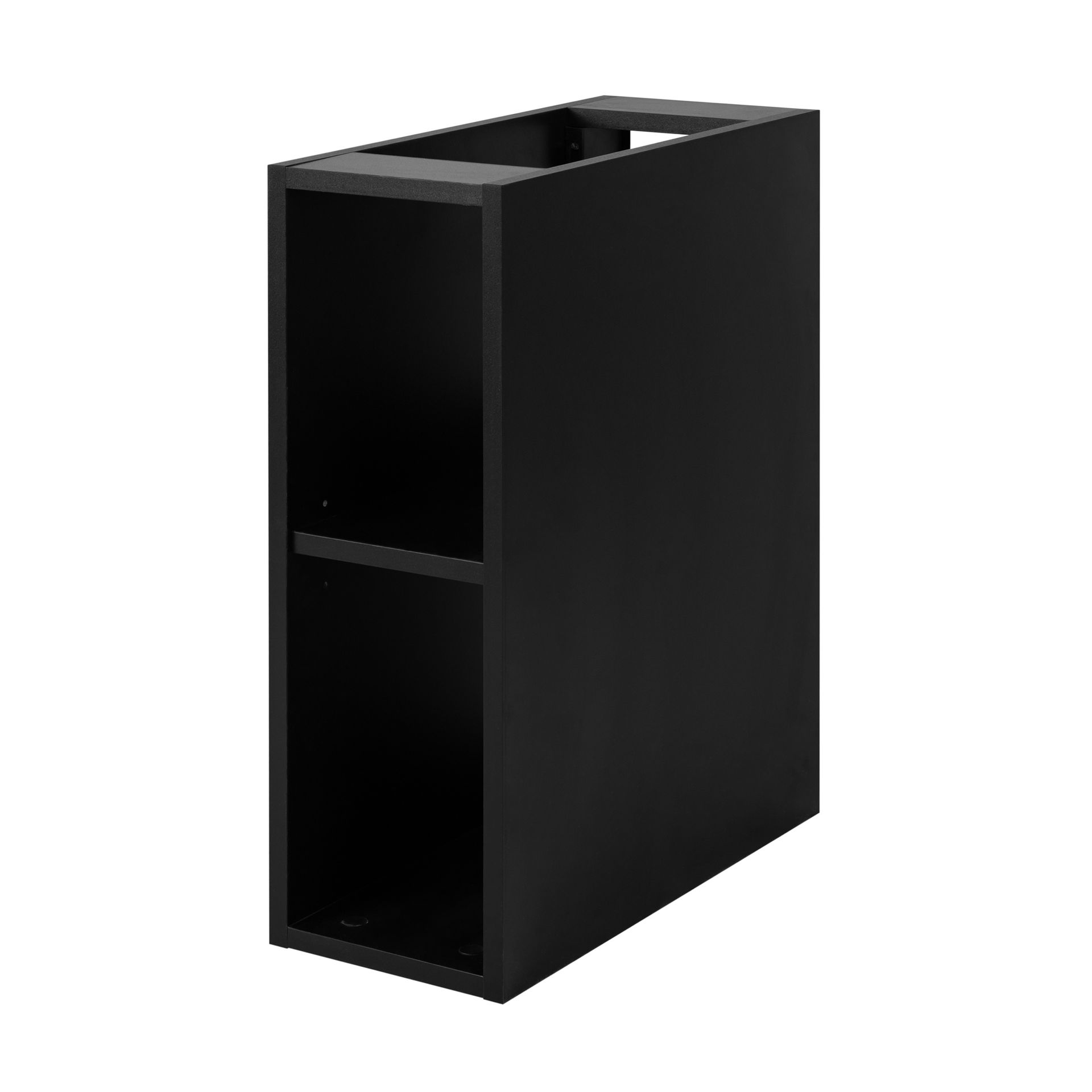 Szafka łazienkowa pod blat otwarta Rodan Flow/Loft 20 cm czarny