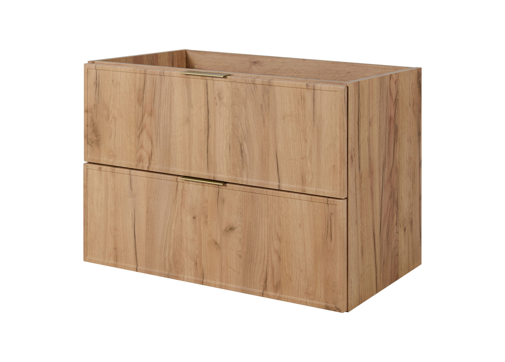 Szafka podumywalkowa Rodan Slim 80 cm dąb craft złoty