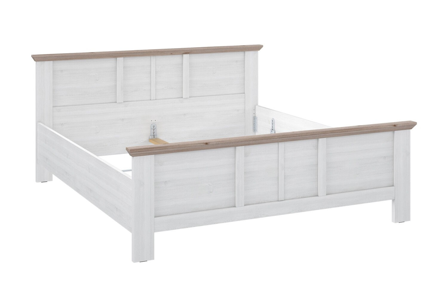 Łóżko Haven 180X200 Tiql1181-J99 Dąb Śnieżny / Dąb Nelson