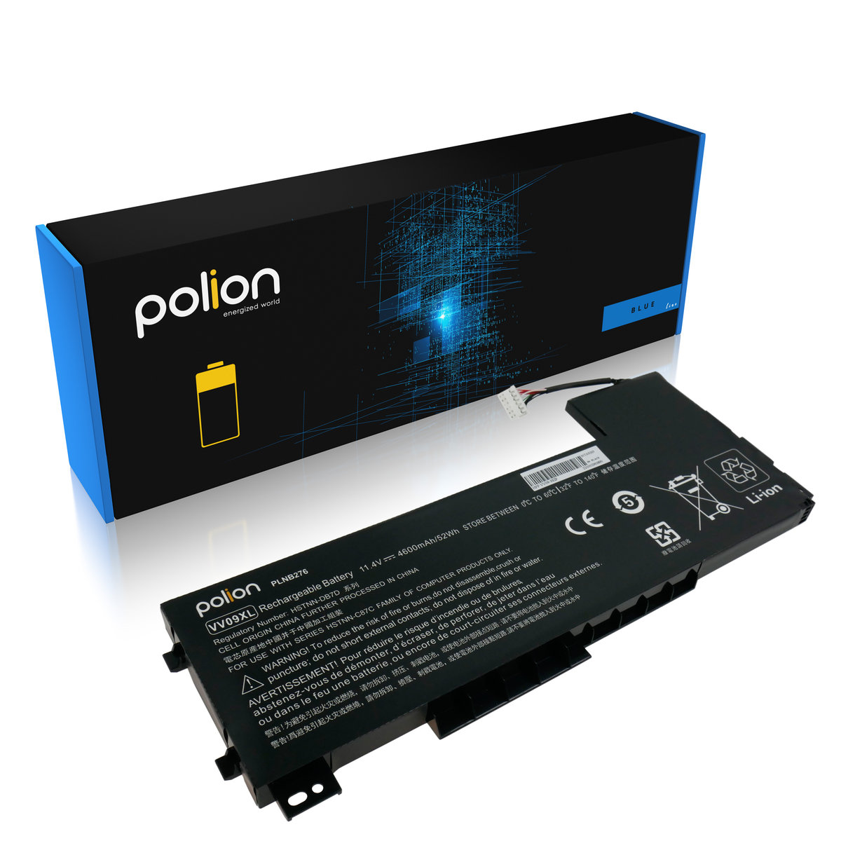 Bateria VV09XL do HP ZBook 15 G3 15 G4