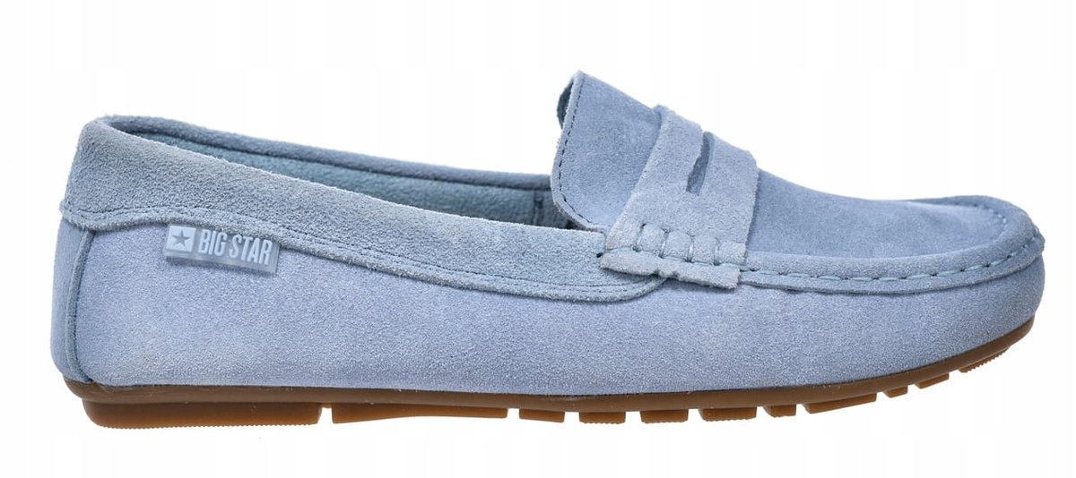 Mokasyny damskie BIG STAR RR274943 buty skórzane eleganckie wygodne 39