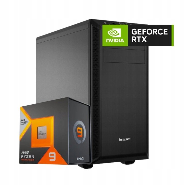 Komputer Dla Grafika Ryzen 9 9900X RTX 5070 64GB DDR5 4TB M2