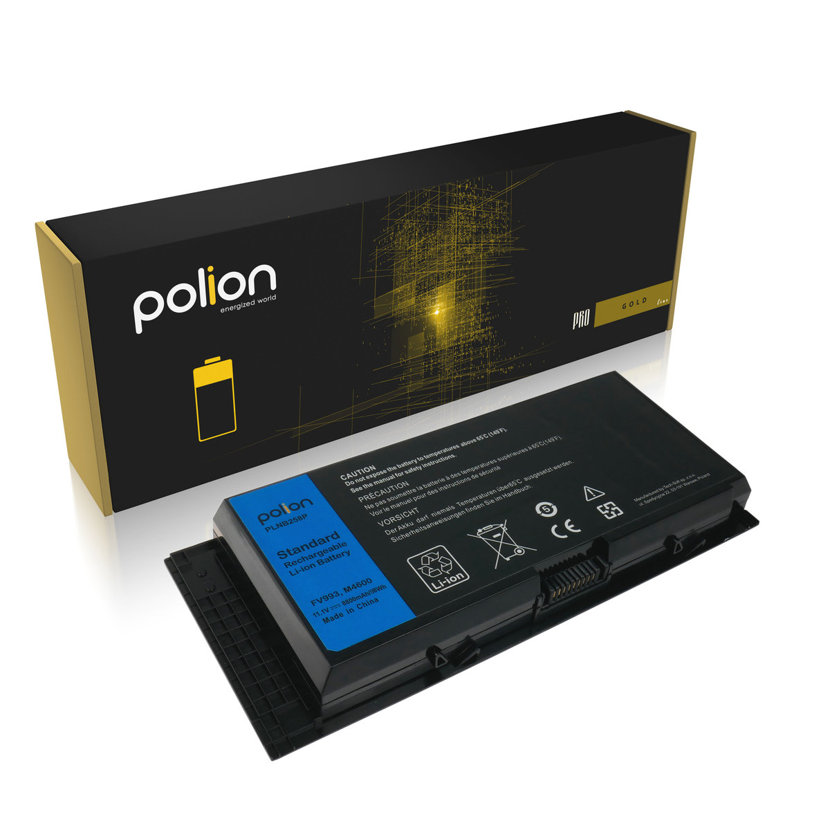 Bateria FV993 do DELL M4600 M4700 M4800 ogniwa LG 8800mAh