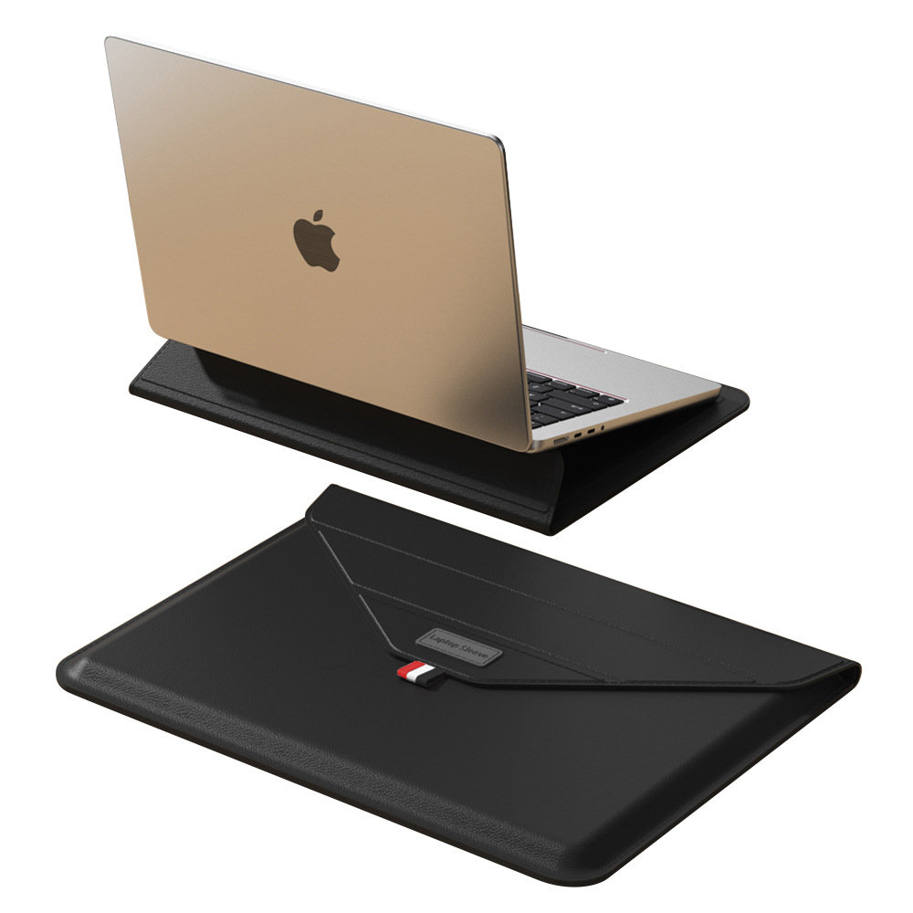Etui Pokrowiec Na Laptopa Futerał Z Funkcją Podstawki 13-14'' Czarny