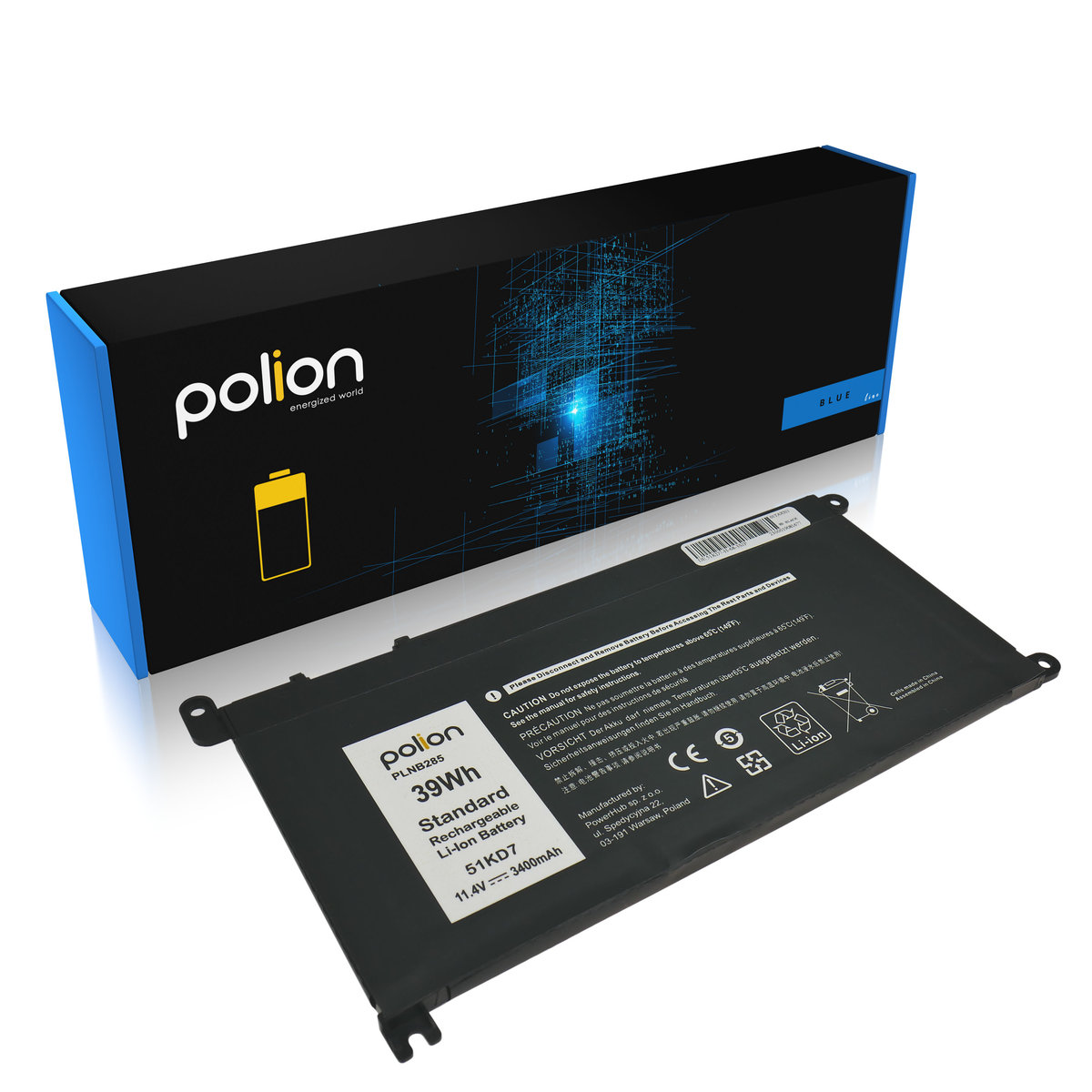 Bateria 51KD7 do DELL Chromebook 11 3180 3189