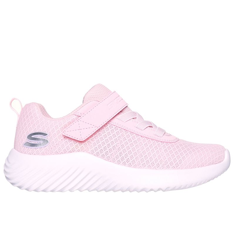 Buty dziecięce Skechers Bounder Cool Cruise 303550LBLSH - różowe