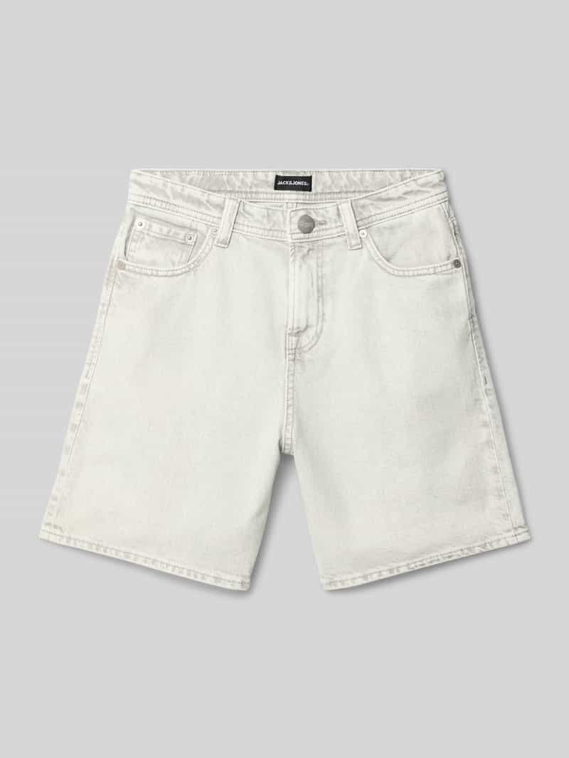 Szorty jeansowe o luźnym kroju z wpuszczanymi kieszeniami model ‘TONY’