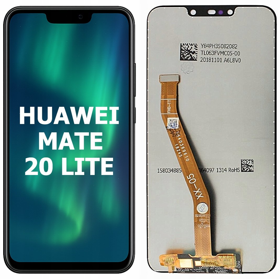 WYŚWIETLACZ ORYGINAŁ DO HUAWEI MATE 20 LITE + INSTRUKCJA