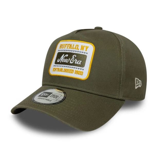 Czapka z daszkiem New Era Washed Patch zielony r.uniwersalny