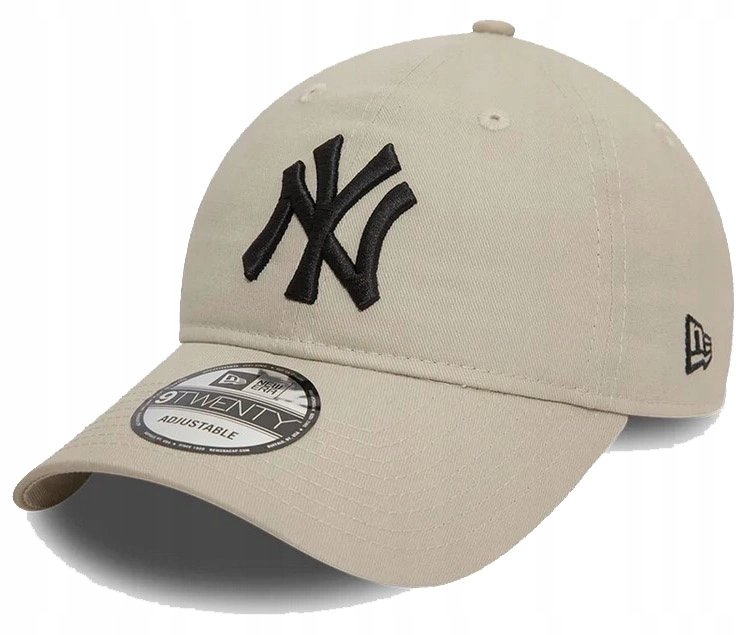 New Era czapka z daszkiem New York Yankees 9twenty beżowy r. uniwersalny