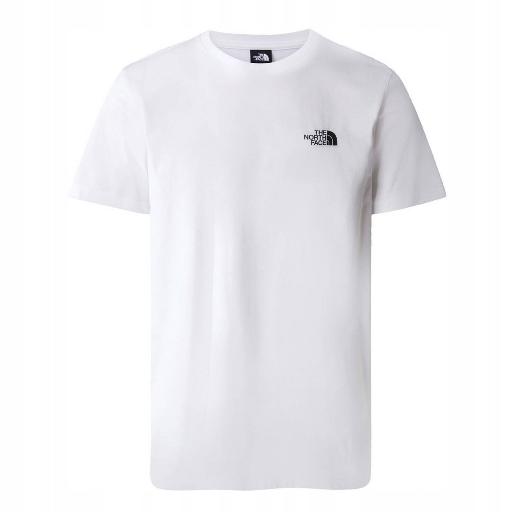 Koszulka męska The North Face SS Simple Dome Tee - White - M