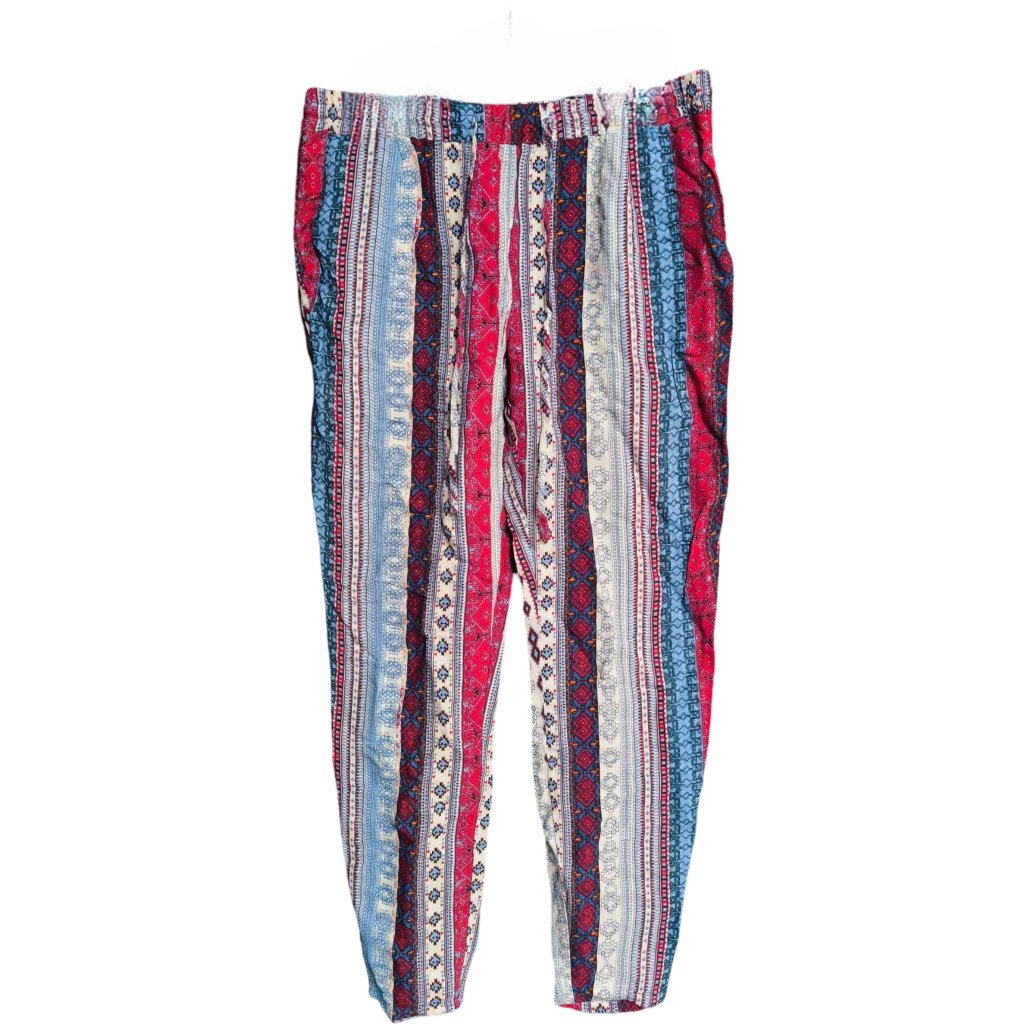 Mango Damskie Spodnie Wygodne Dresowe Boho Stylowe Kolorowe Rozmiar M