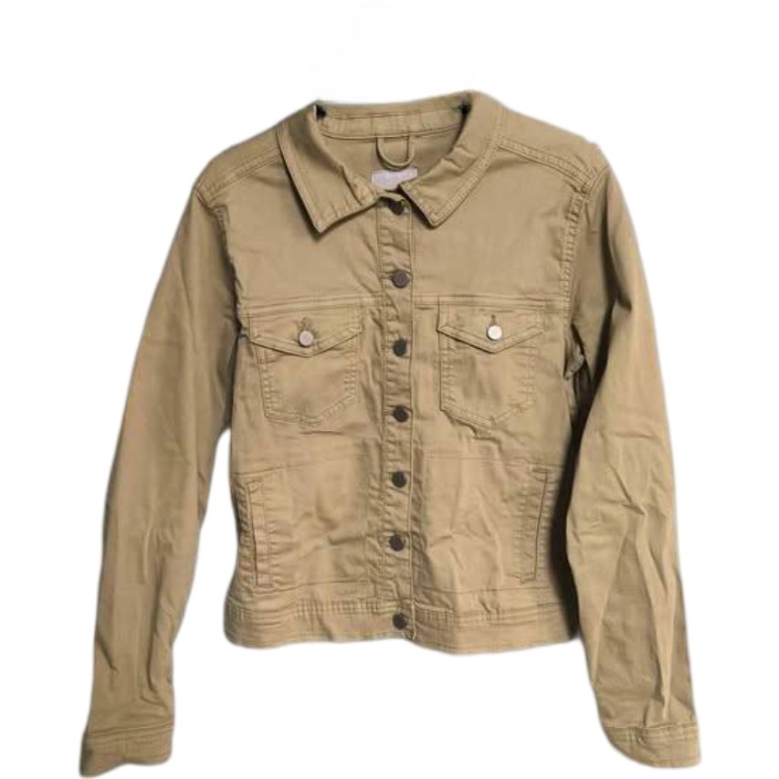 fransa Kurtka Damska Lekka Wygodna Jeansowa Zielona Rozmiar 38