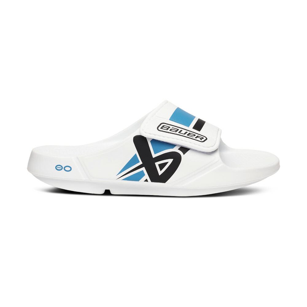 Kapcie Bauer Oofos Sport Flex Slide White/Blue EUR 40