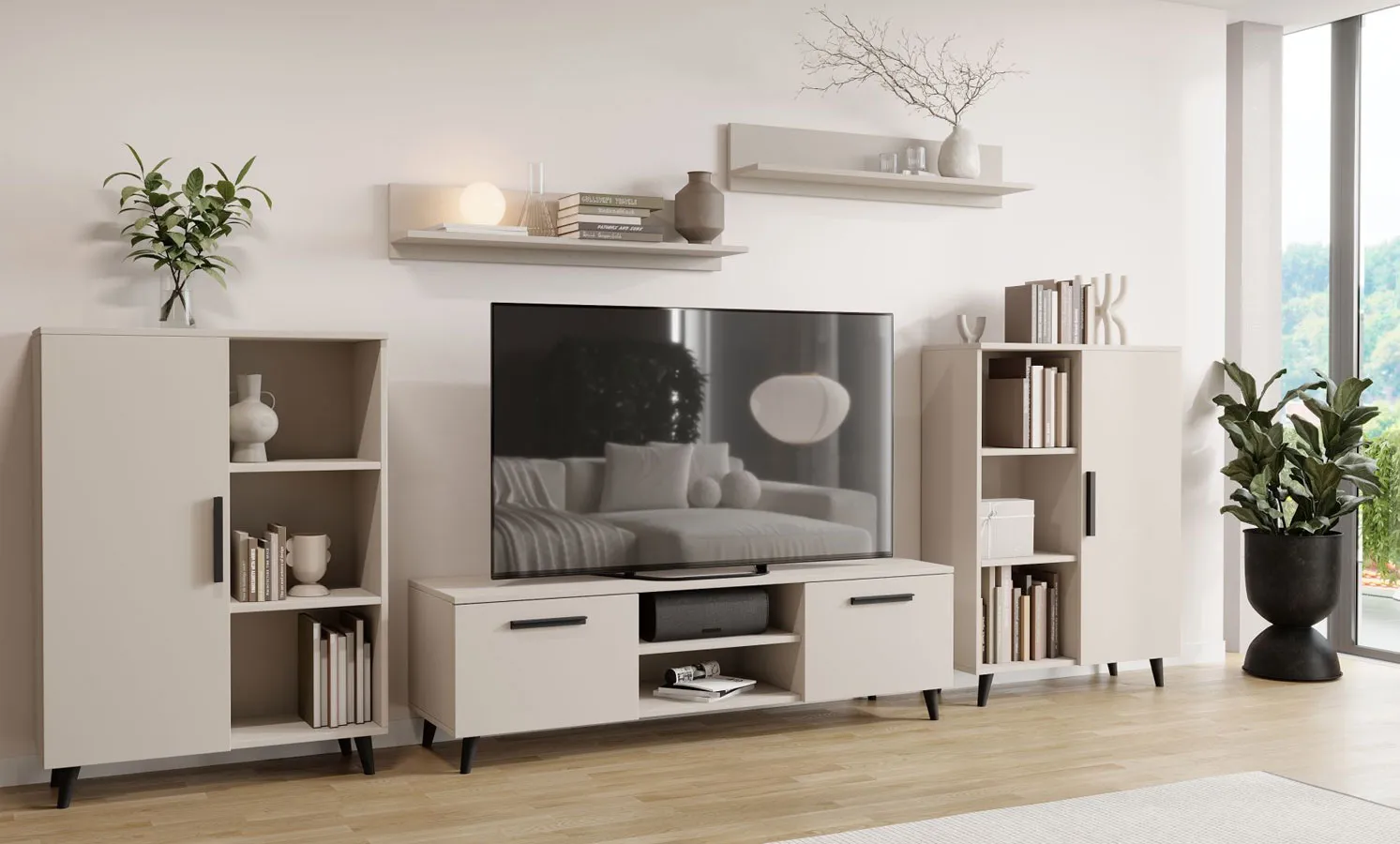 Zestaw mebli w kolorze kaszmir G3-F29
