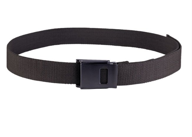 Mil-Tec Pas Parciany z Metalową Klamrą 40mm Czarny