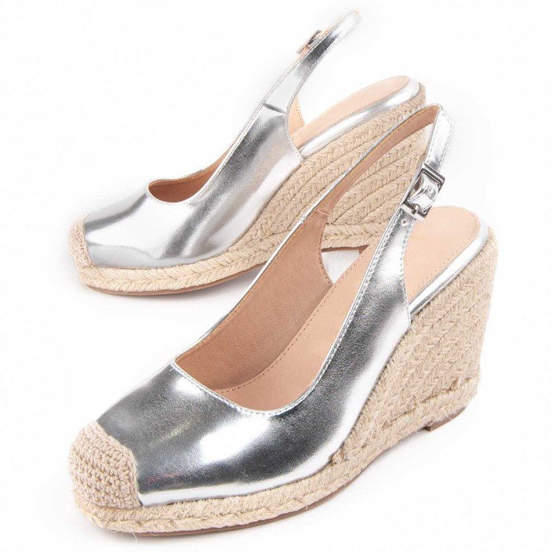 Montevita Wedge Sparto Balenci5 Srebrny