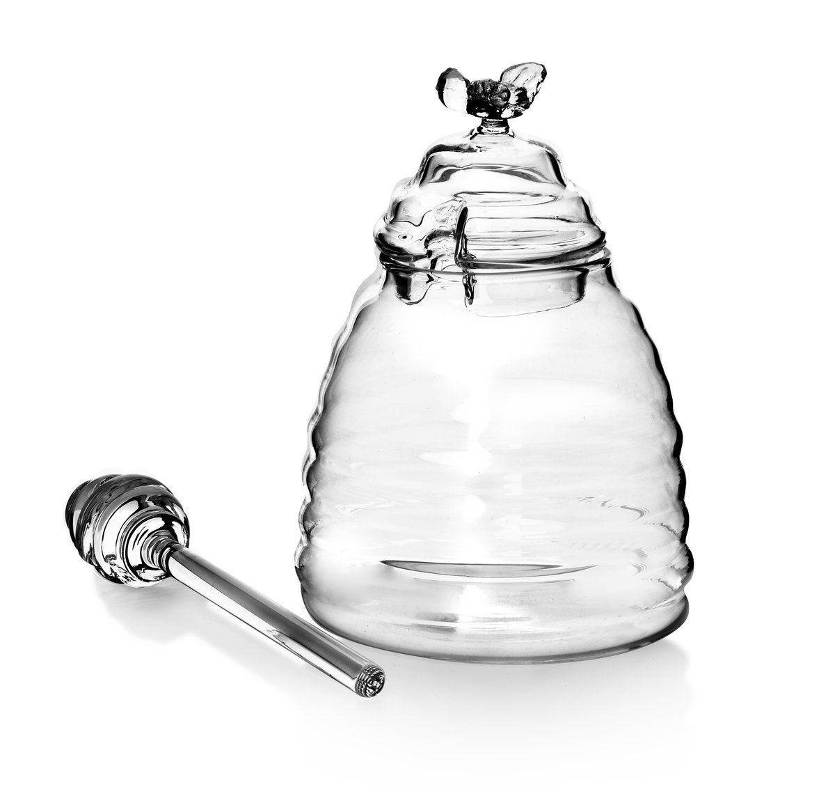 PETER HONEY Pojemnik na miód 8,5x8,5xh13cm