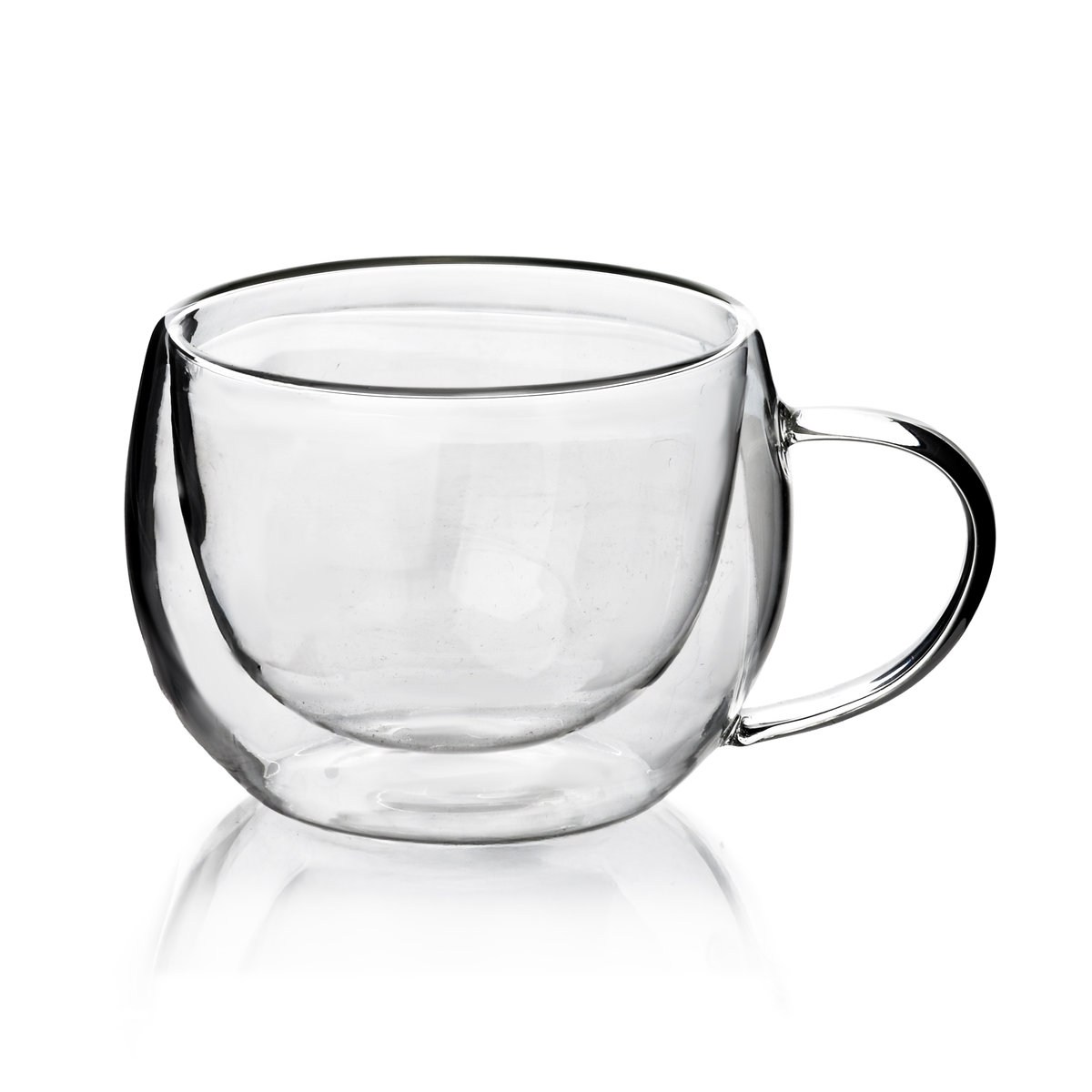 PETER Filiżanka ze szkła borokrzemowego280ml 9x6,5x7,4cm