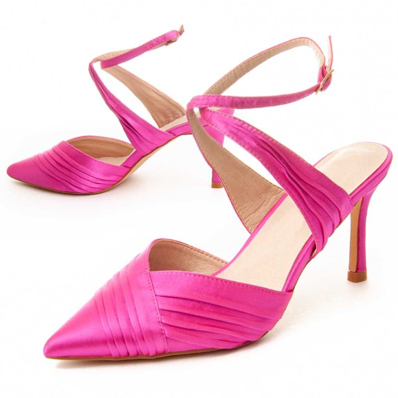 Montevita Buty Na Obcasie Festshoe Ró?owy