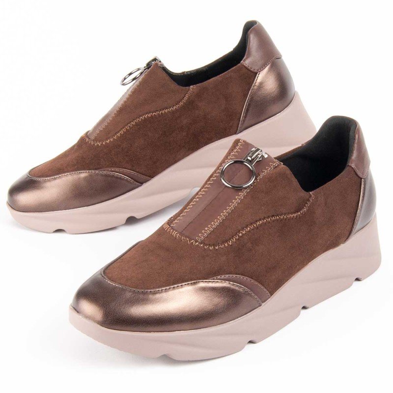 Montevita Buty Klinowe Caleb Br?zowy